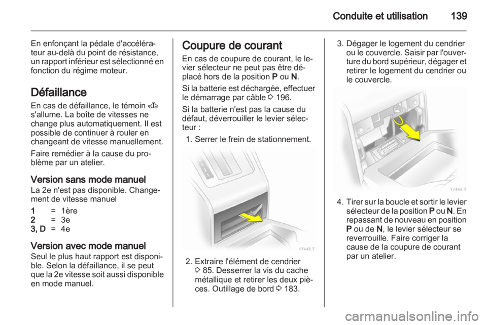 OPEL ZAFIRA 2013  Manuel dutilisation (in French) 