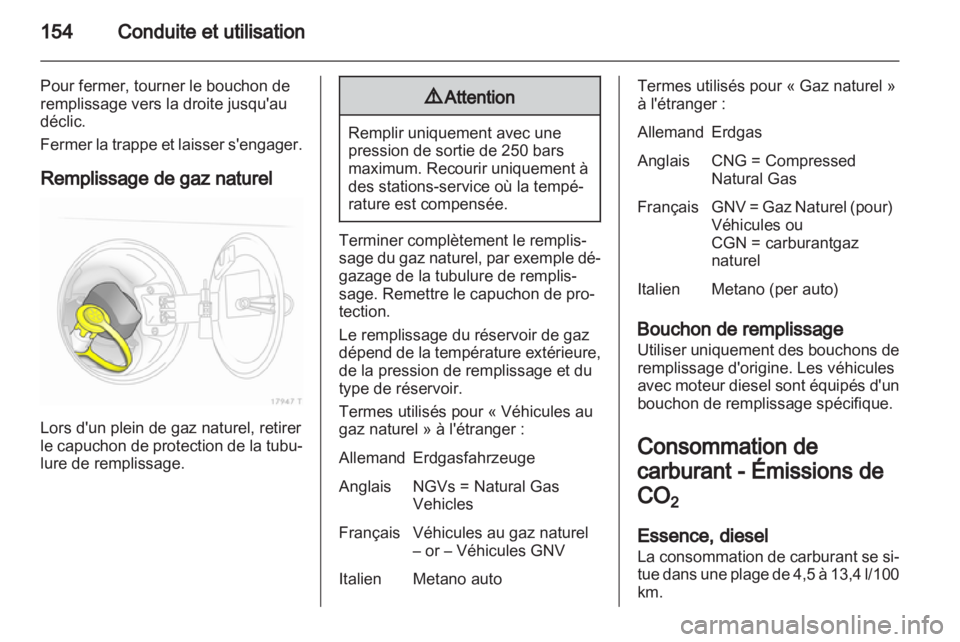 OPEL ZAFIRA 2013  Manuel dutilisation (in French) 