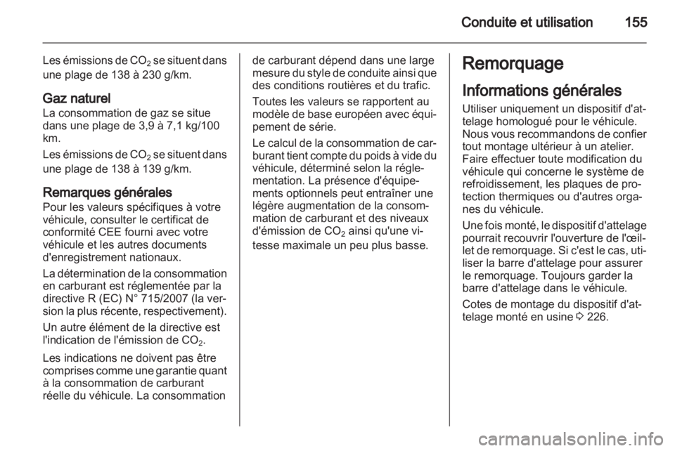 OPEL ZAFIRA 2013  Manuel dutilisation (in French) 