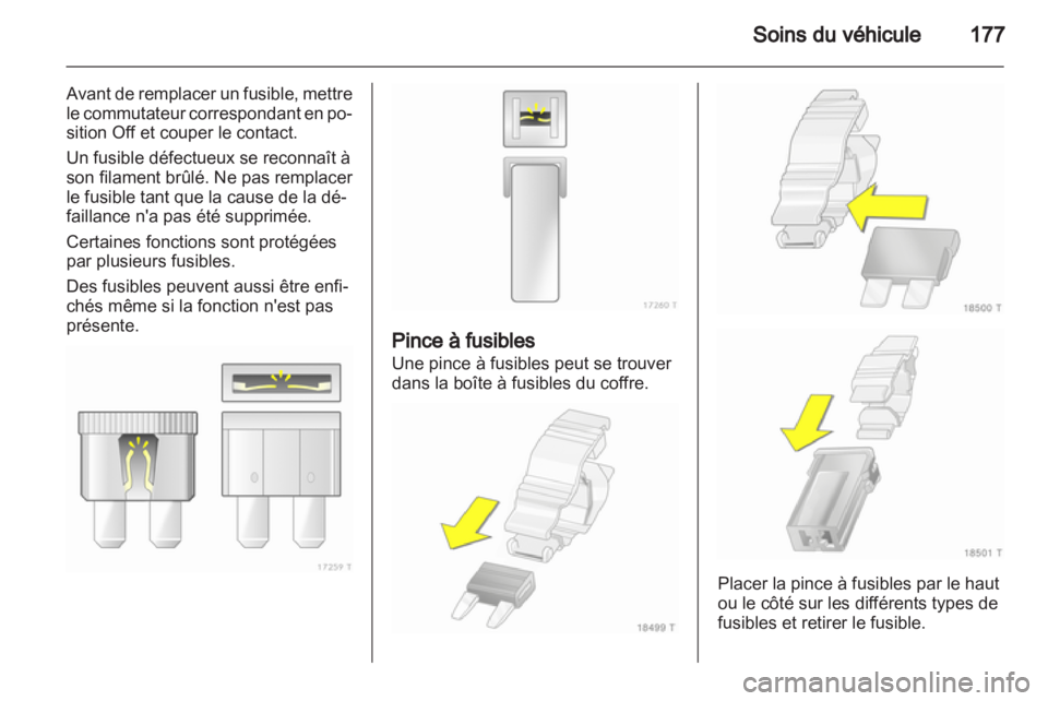 OPEL ZAFIRA 2013  Manuel dutilisation (in French) 