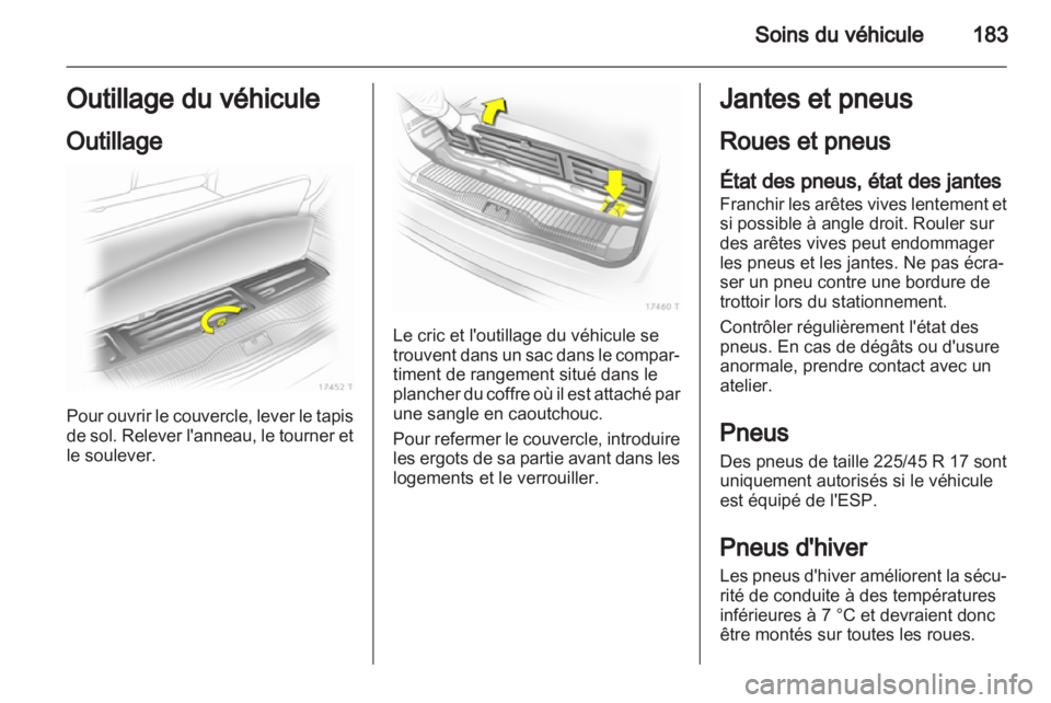 OPEL ZAFIRA 2013  Manuel dutilisation (in French) 
