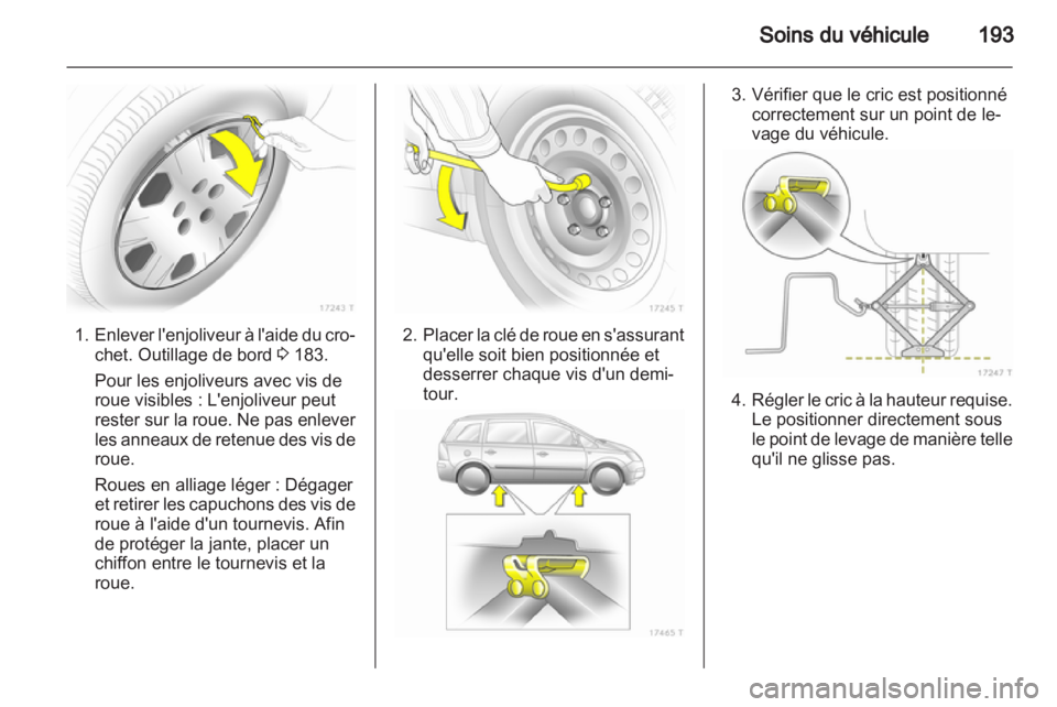 OPEL ZAFIRA 2013  Manuel dutilisation (in French) 