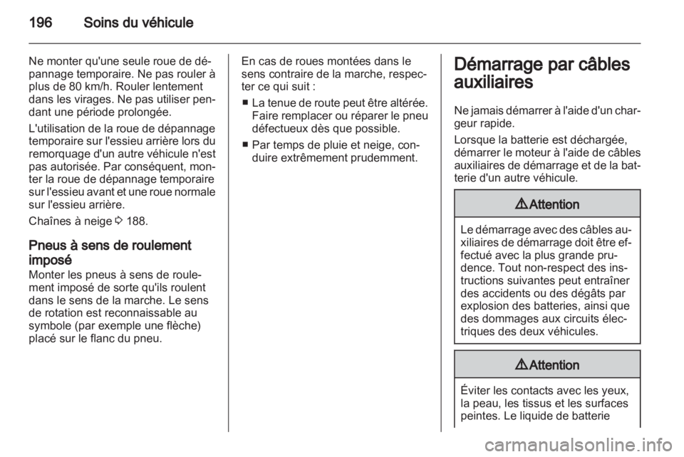 OPEL ZAFIRA 2013  Manuel dutilisation (in French) 