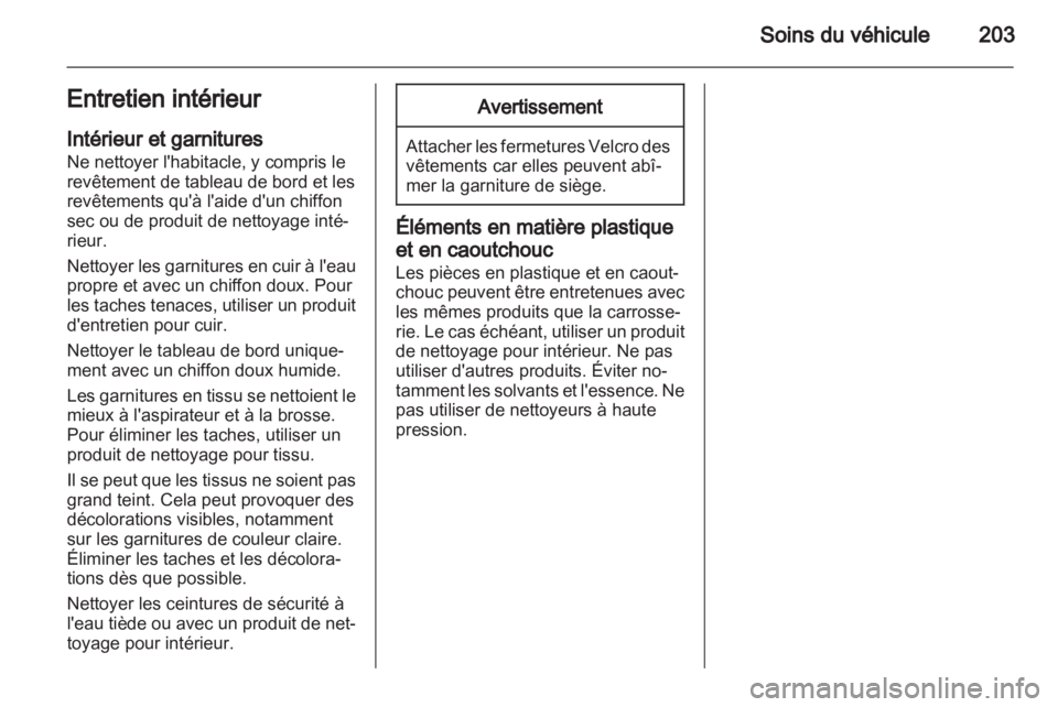 OPEL ZAFIRA 2013  Manuel dutilisation (in French) 