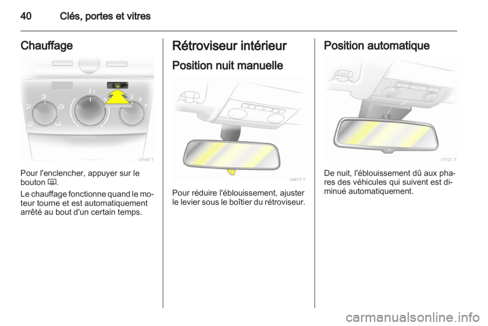 OPEL ZAFIRA 2013  Manuel dutilisation (in French) 
