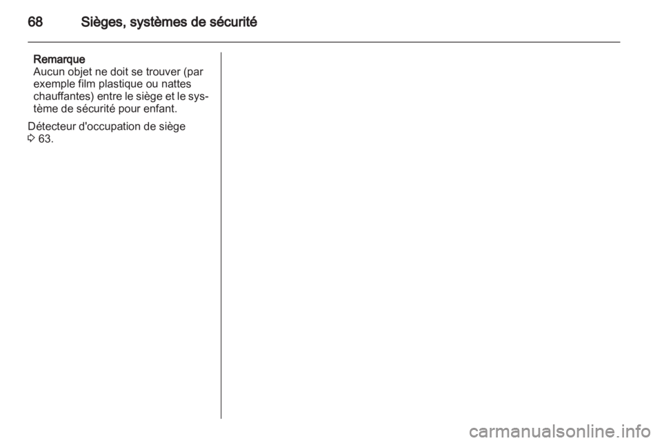 OPEL ZAFIRA 2013  Manuel dutilisation (in French) 