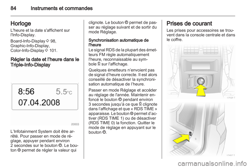 OPEL ZAFIRA 2013  Manuel dutilisation (in French) 