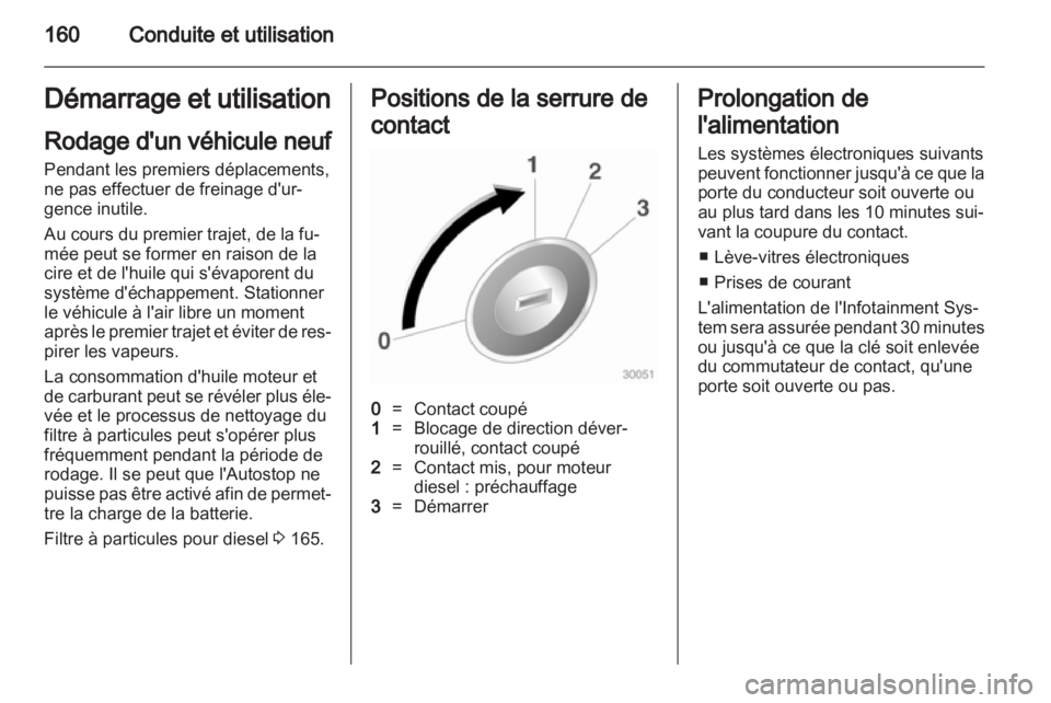 OPEL ZAFIRA TOURER 2012  Manuel dutilisation (in French) 
