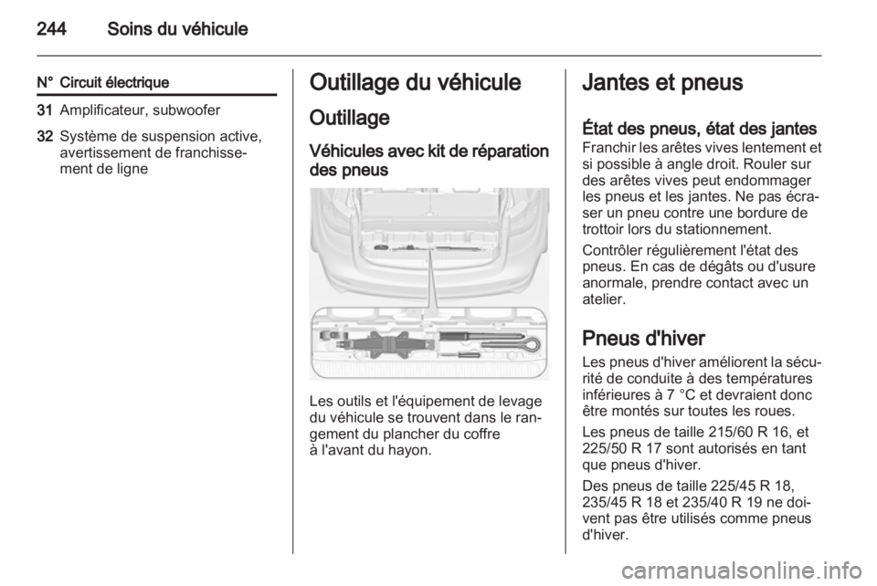 OPEL ZAFIRA TOURER 2012  Manuel dutilisation (in French) 