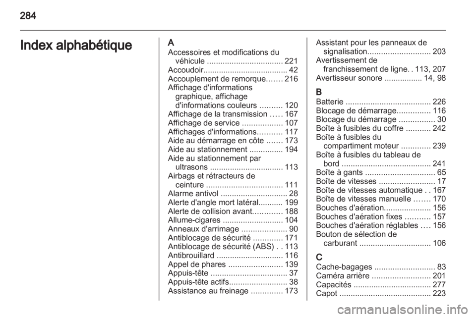 OPEL ZAFIRA TOURER 2012  Manuel dutilisation (in French) 
