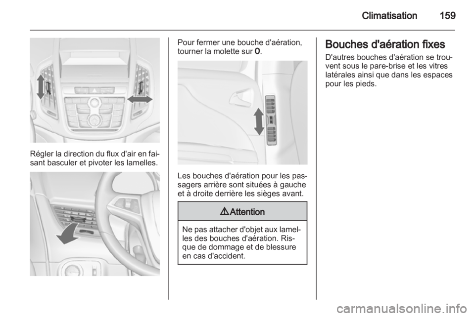 OPEL ZAFIRA TOURER 2012.5  Manuel dutilisation (in French) 