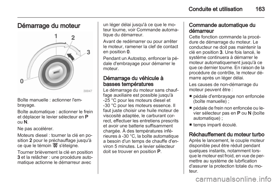 OPEL ZAFIRA TOURER 2012.5  Manuel dutilisation (in French) 