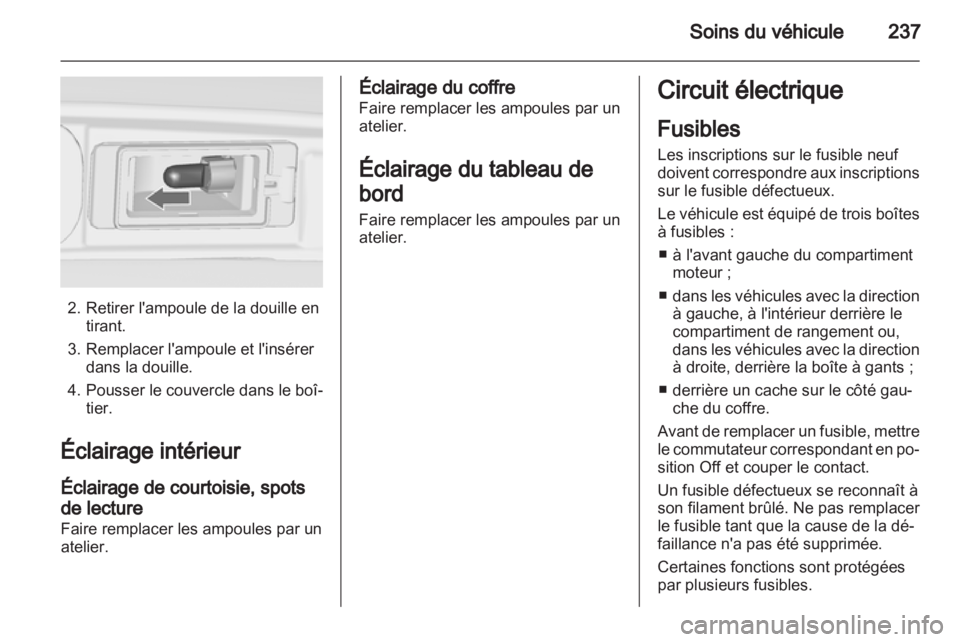 OPEL ZAFIRA TOURER 2012.5  Manuel dutilisation (in French) 