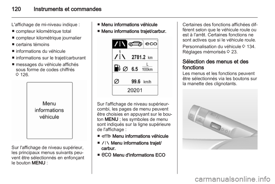 OPEL ZAFIRA TOURER 2013  Manuel dutilisation (in French) 