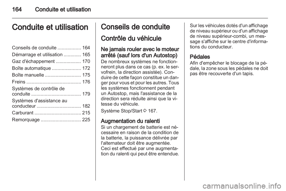 OPEL ZAFIRA TOURER 2013  Manuel dutilisation (in French) 