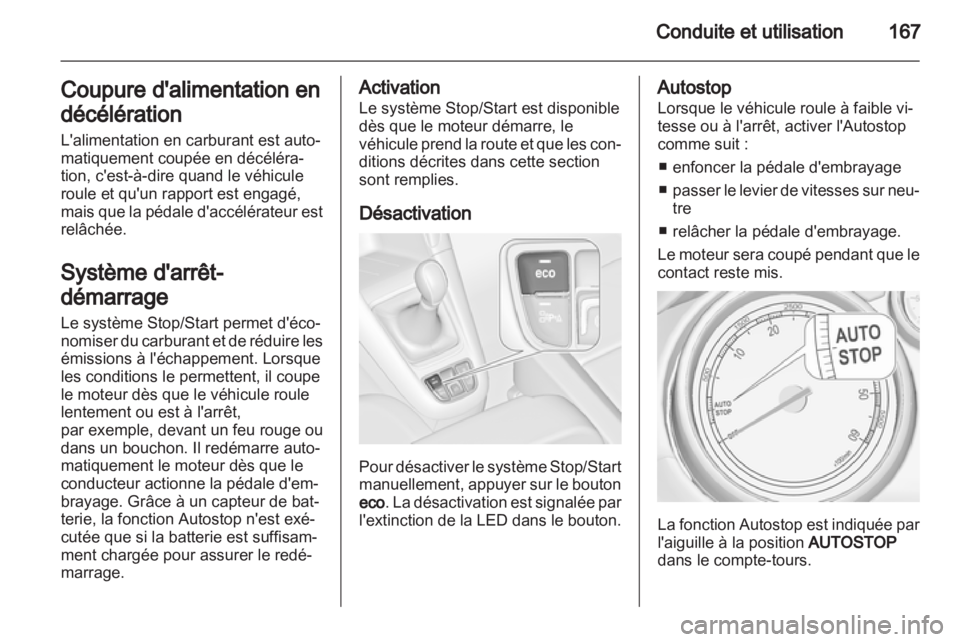 OPEL ZAFIRA TOURER 2013  Manuel dutilisation (in French) 
