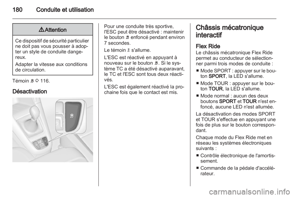 OPEL ZAFIRA TOURER 2013  Manuel dutilisation (in French) 