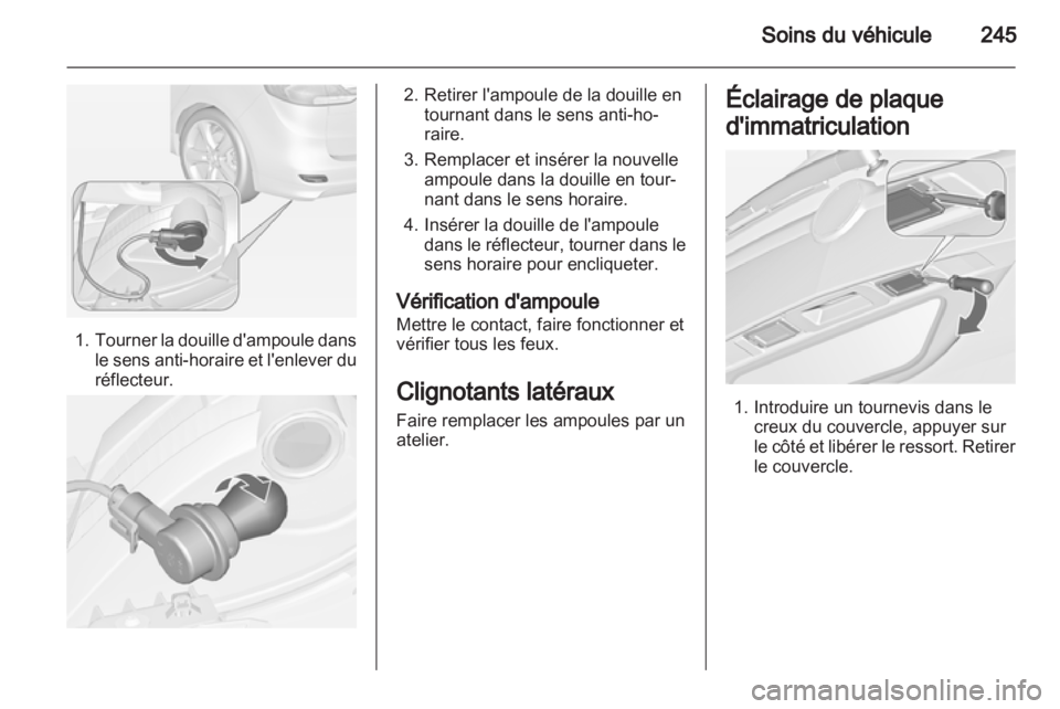 OPEL ZAFIRA TOURER 2013  Manuel dutilisation (in French) 