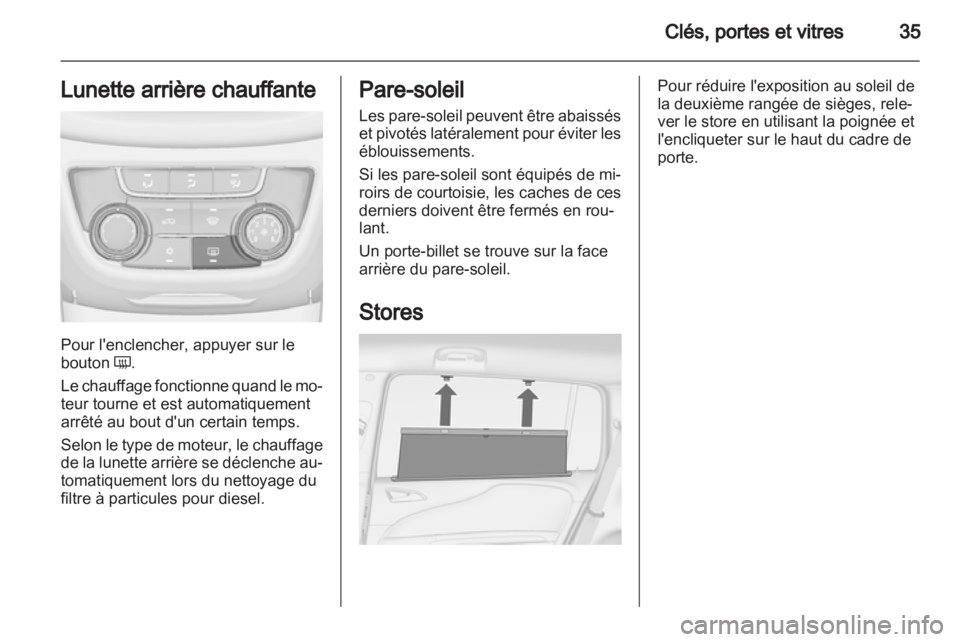 OPEL ZAFIRA TOURER 2013  Manuel dutilisation (in French) 