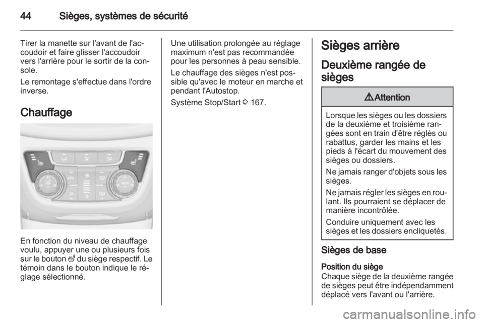 OPEL ZAFIRA TOURER 2013  Manuel dutilisation (in French) 