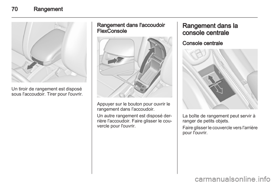 OPEL ZAFIRA TOURER 2013  Manuel dutilisation (in French) 
