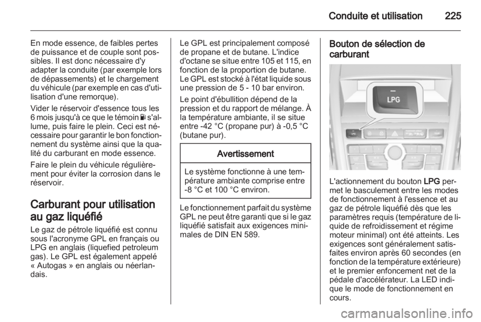 OPEL ZAFIRA TOURER 2013.5  Manuel dutilisation (in French) 