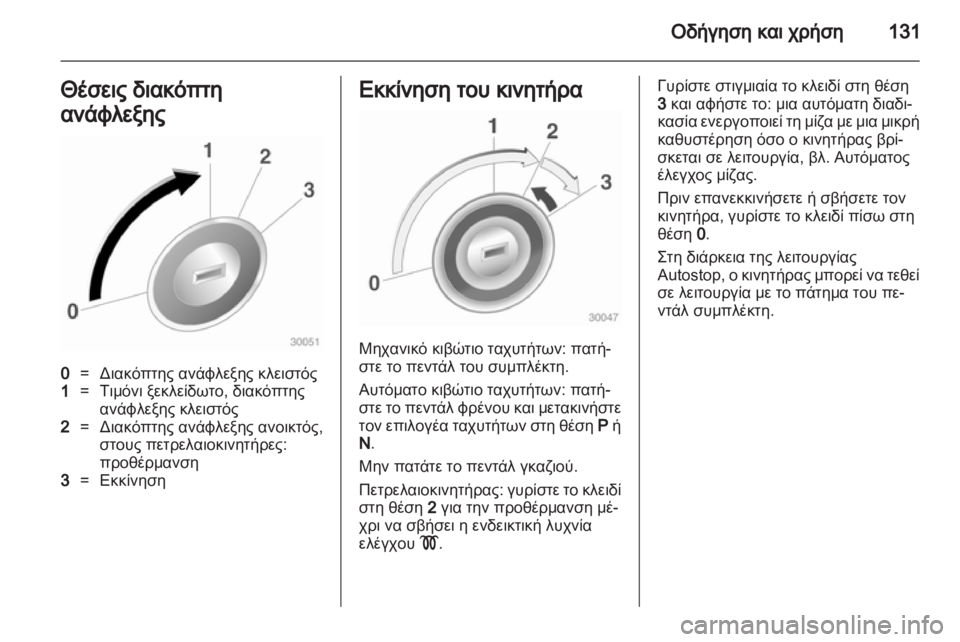 OPEL MOKKA 2013  Εγχειρίδιο Οδηγιών Χρήσης και Λειτουργίας (in Greek) 