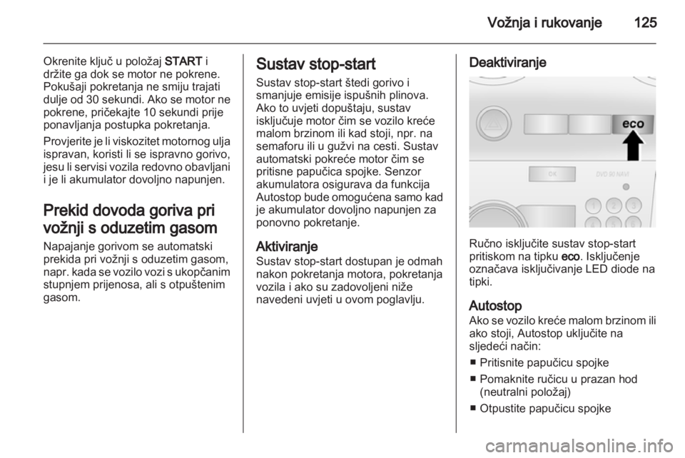 OPEL ANTARA 2013.5  Priručnik za vlasnika (in Croatian) 