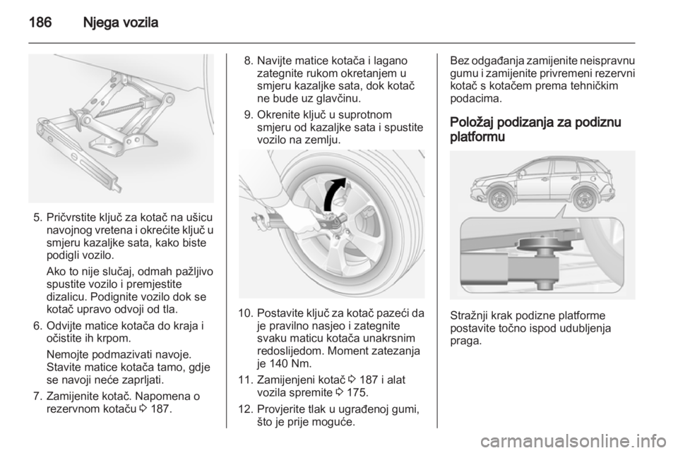 OPEL ANTARA 2013.5  Priručnik za vlasnika (in Croatian) 