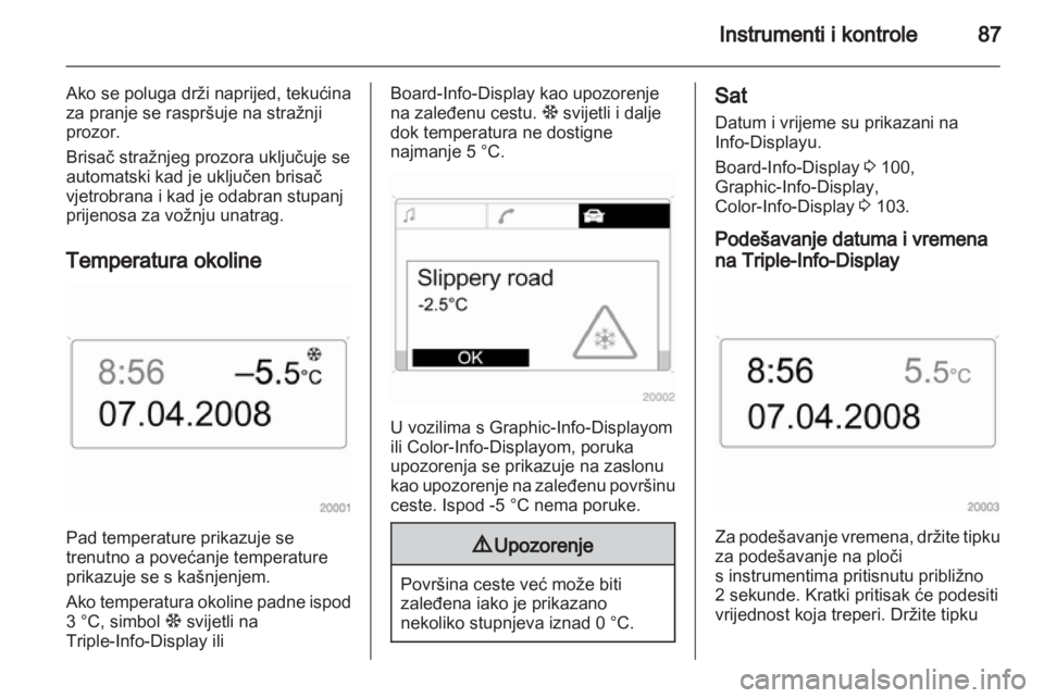 OPEL ASTRA H 2010.5  Priručnik za vlasnika (in Croatian) 
