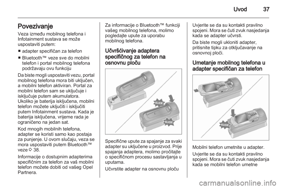 OPEL ASTRA H 2013  Priručnik za Infotainment (in Croatian) 
