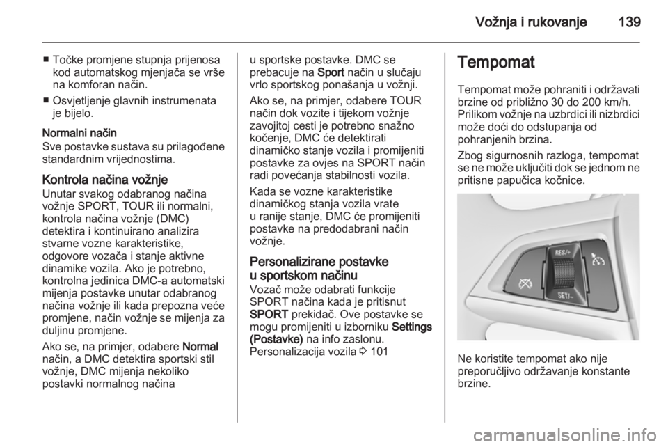 OPEL ASTRA J 2010.5  Priručnik za vlasnika (in Croatian) 