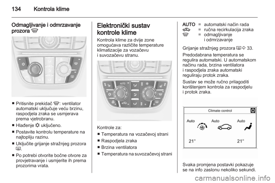 OPEL ASTRA J 2011.5  Priručnik za vlasnika (in Croatian) 