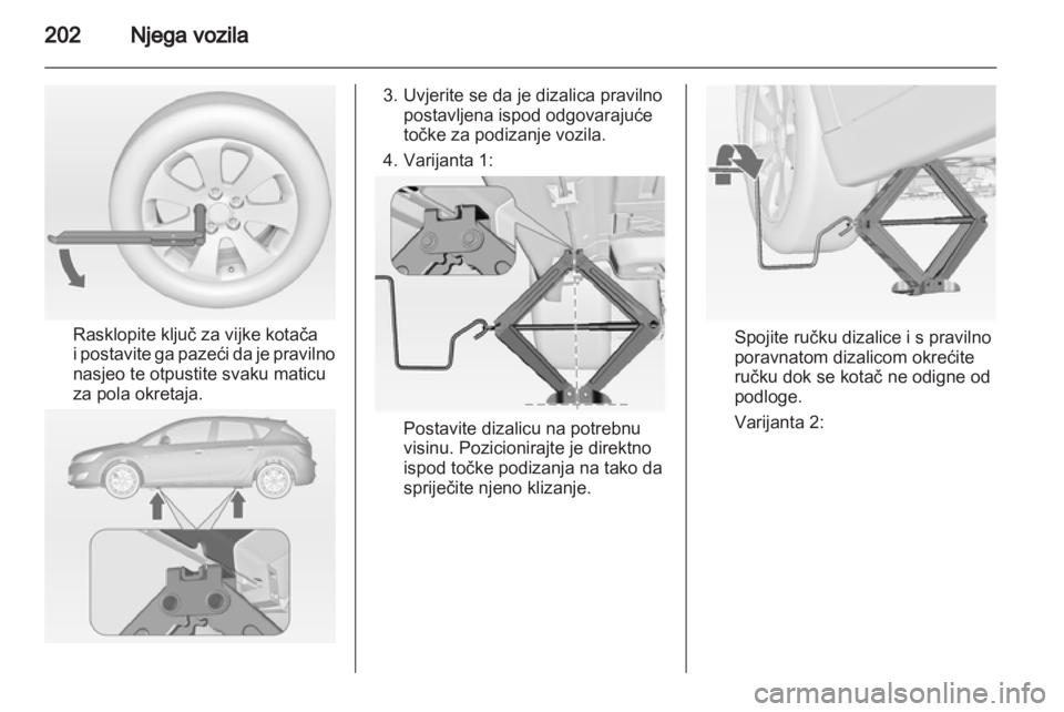 OPEL ASTRA J 2011.5  Priručnik za vlasnika (in Croatian) 
