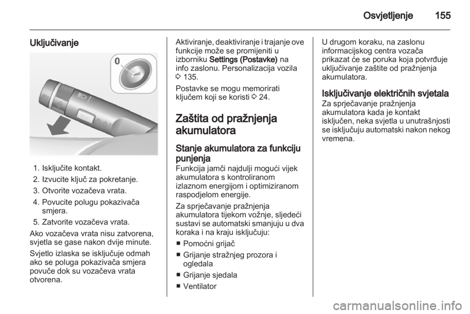 OPEL ASTRA J 2013.5  Priručnik za vlasnika (in Croatian) 