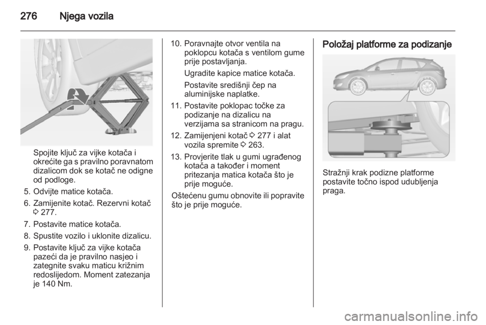 OPEL ASTRA J 2013.5  Priručnik za vlasnika (in Croatian) 