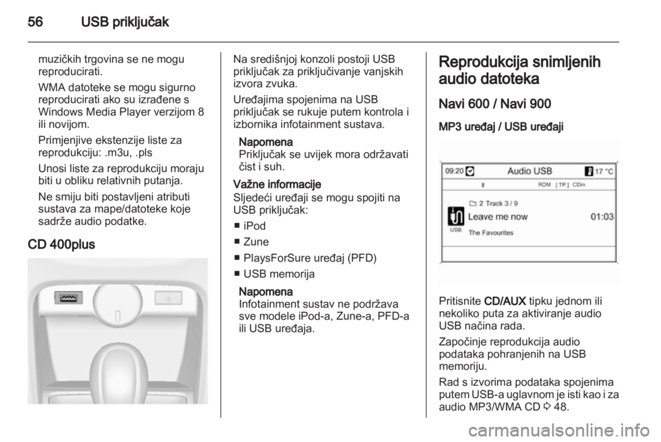 OPEL CASCADA 2013.5  Priručnik za Infotainment (in Croatian) 