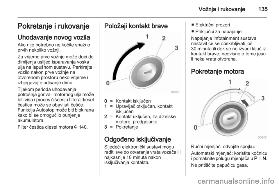 OPEL CASCADA 2013.5  Priručnik za vlasnika (in Croatian) 