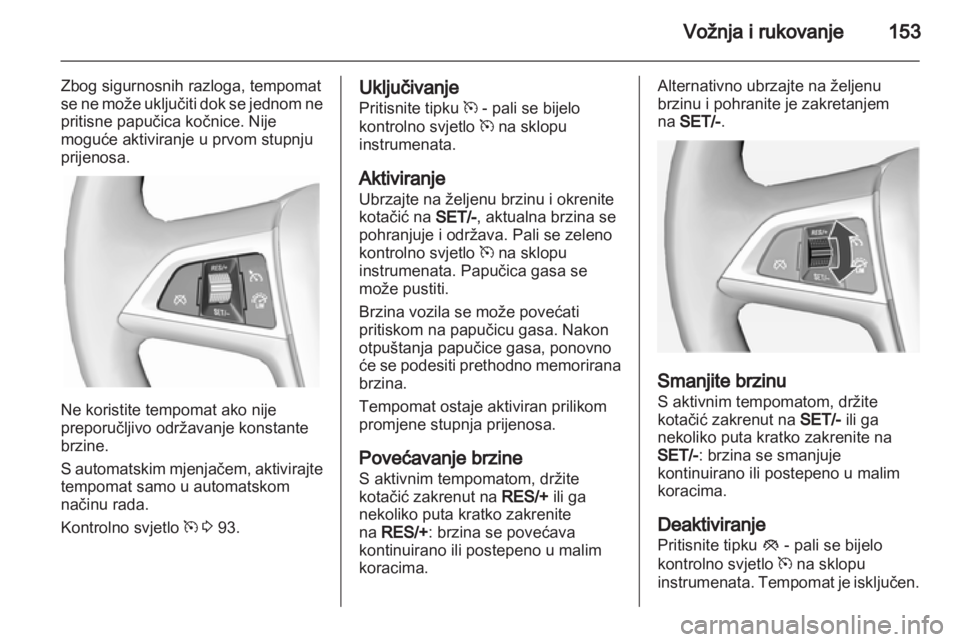 OPEL CASCADA 2013.5  Priručnik za vlasnika (in Croatian) 
