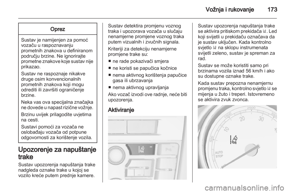 OPEL CASCADA 2013.5  Priručnik za vlasnika (in Croatian) 