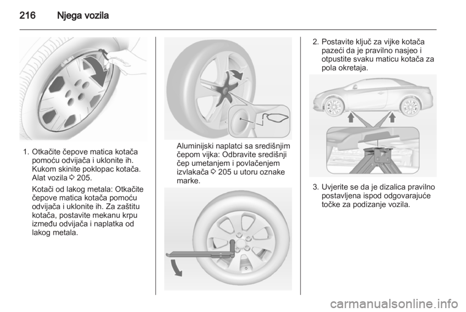 OPEL CASCADA 2013.5  Priručnik za vlasnika (in Croatian) 