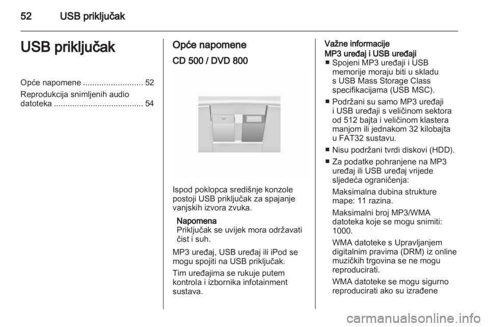 OPEL INSIGNIA 2010.5  Priručnik za Infotainment (in Croatian) 