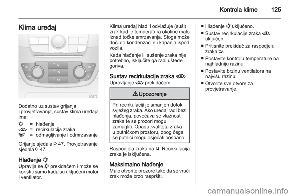 OPEL INSIGNIA 2011  Priručnik za vlasnika (in Croatian) 