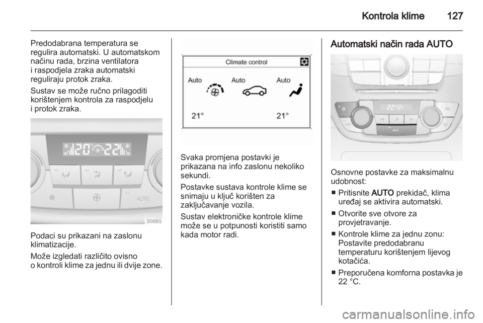 OPEL INSIGNIA 2011  Priručnik za vlasnika (in Croatian) 