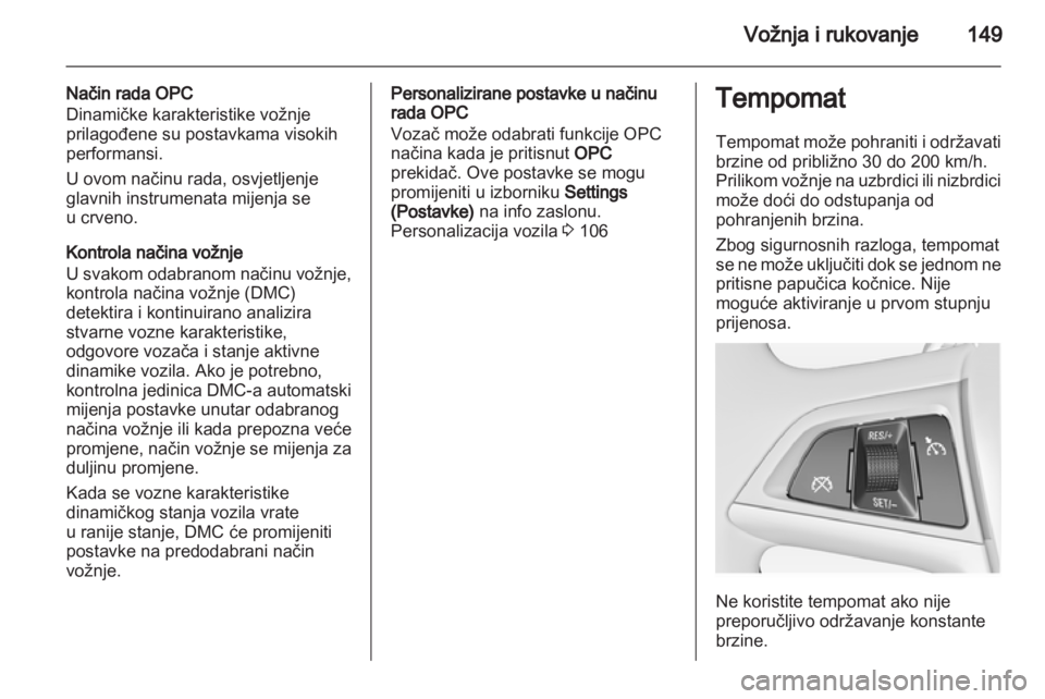 OPEL INSIGNIA 2011  Priručnik za vlasnika (in Croatian) 
