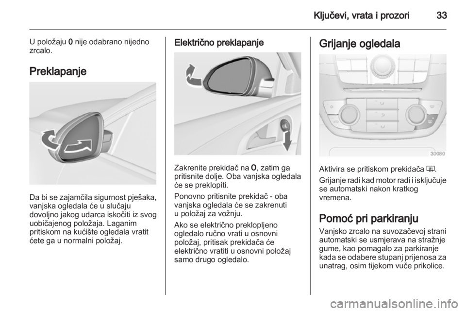 OPEL INSIGNIA 2011  Priručnik za vlasnika (in Croatian) 
