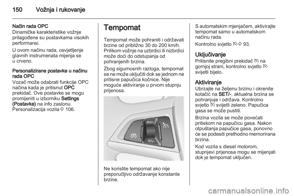 OPEL INSIGNIA 2011.5  Priručnik za vlasnika (in Croatian) 