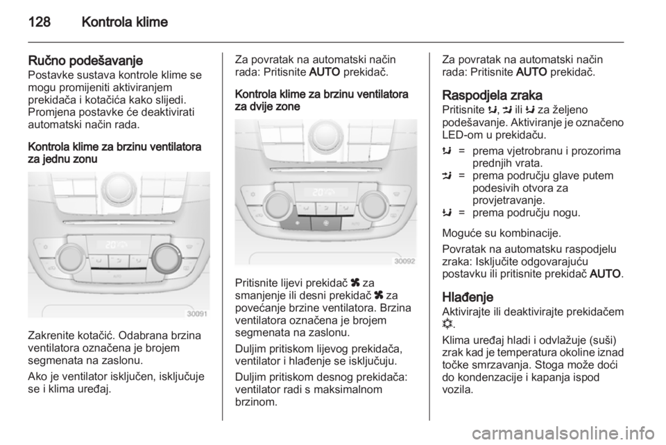 OPEL INSIGNIA 2012  Priručnik za vlasnika (in Croatian) 