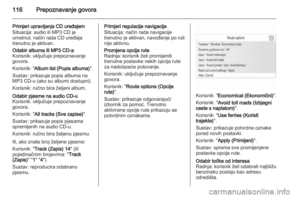 OPEL INSIGNIA 2012.5  Priručnik za Infotainment (in Croatian) 