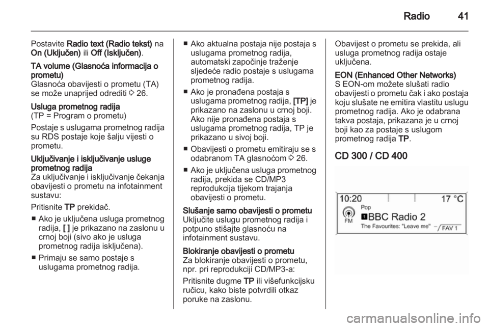 OPEL INSIGNIA 2012.5  Priručnik za Infotainment (in Croatian) 
